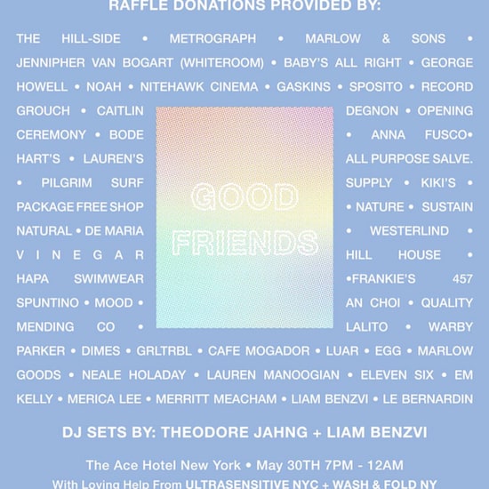 Raffle Donor List
